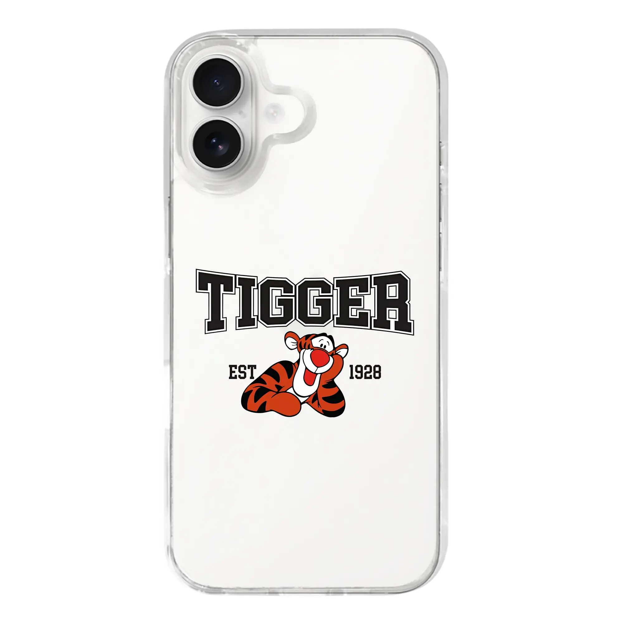 プーさん グッズ ティガー - iPhone 17シリーズ 透明スマホケース – 薄型・耐衝撃・精密フィット保護カバー